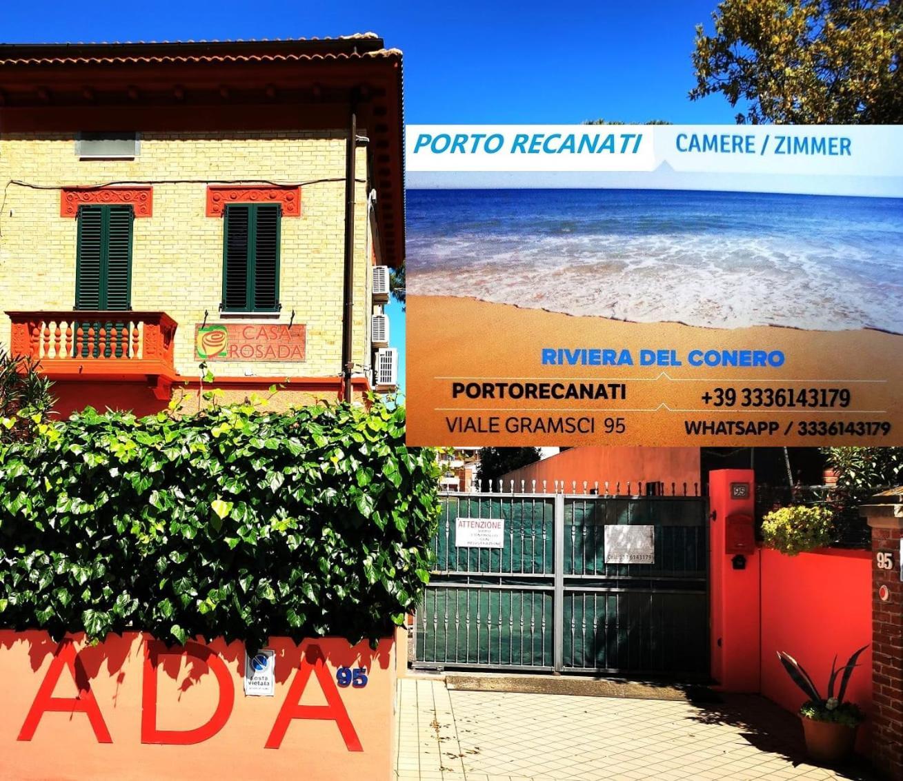 Porto Recanati Zimmer Eksteriør billede